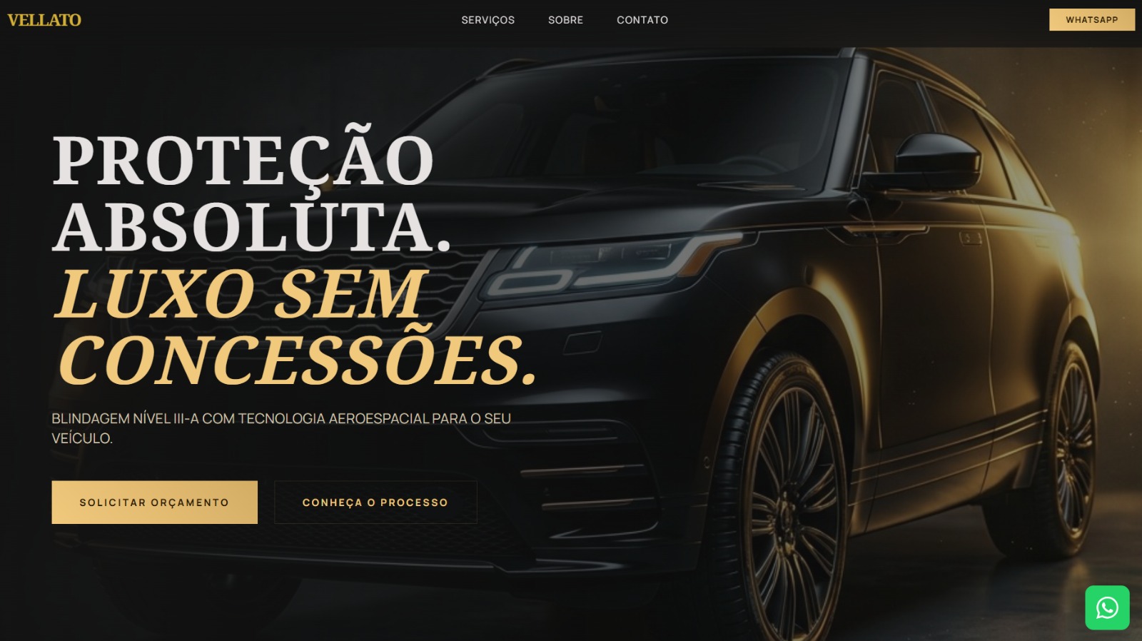 Landing Page Venda de Carro